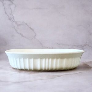 CorningWare French White Small Oval Casserole Dish Bowl 15oz 444 ml No Lid NEW